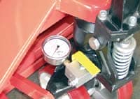 美国威斯迪尔叉车(VESTIL)5000磅手动托盘称重搬运车 PM-FS-2048