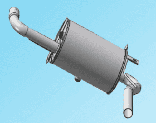 合肥宝发公司成功开发BF3系列柴油叉车烟度净化器