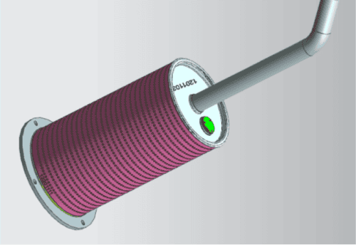 合肥宝发公司成功开发BF3系列柴油叉车烟度净化器