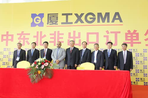 喜签重大订单 厦工海外市场再发力