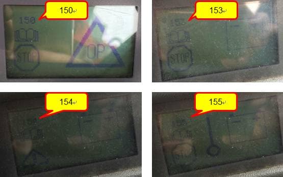 正面吊同时出现150#、153#、154#、155#故障代码且倒车灯和倒车喇叭均不工作故障的快速修复案例