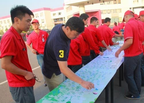 东风康明斯倡导广大员工绿色出行