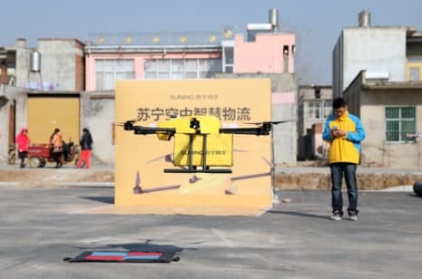 苏宁“无人军团”再添强将:携手百度落地物流无人驾驶技术