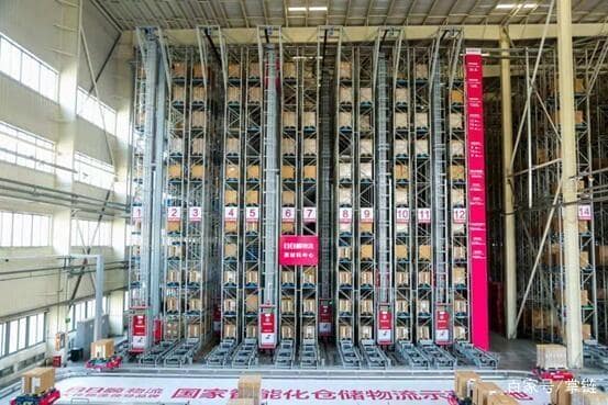 日日顺物流国内首个大件物流智能仓亮相