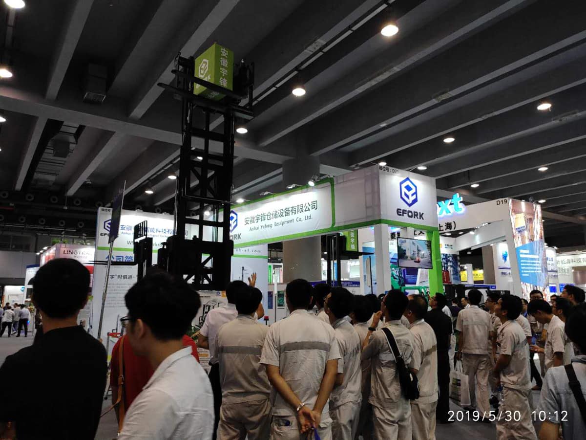 2019 LET | 宇锋多款叉车及AGV精彩亮相