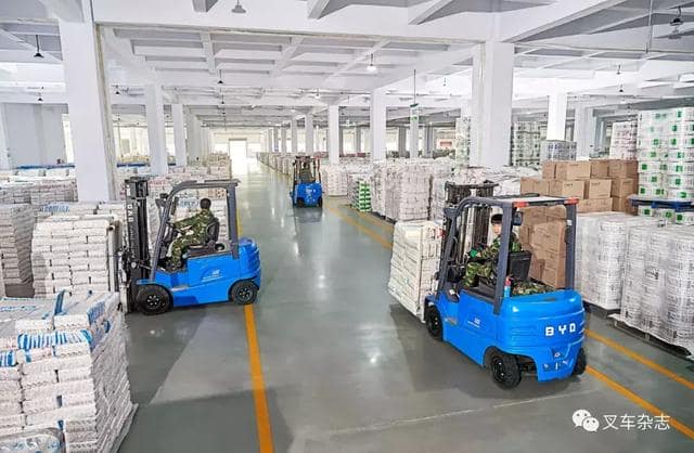 比亚迪叉车:十年铸辉煌 不改“锂”初心