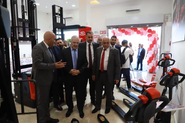 中力叉车在巴勒斯坦展会获其政府高度赞扬