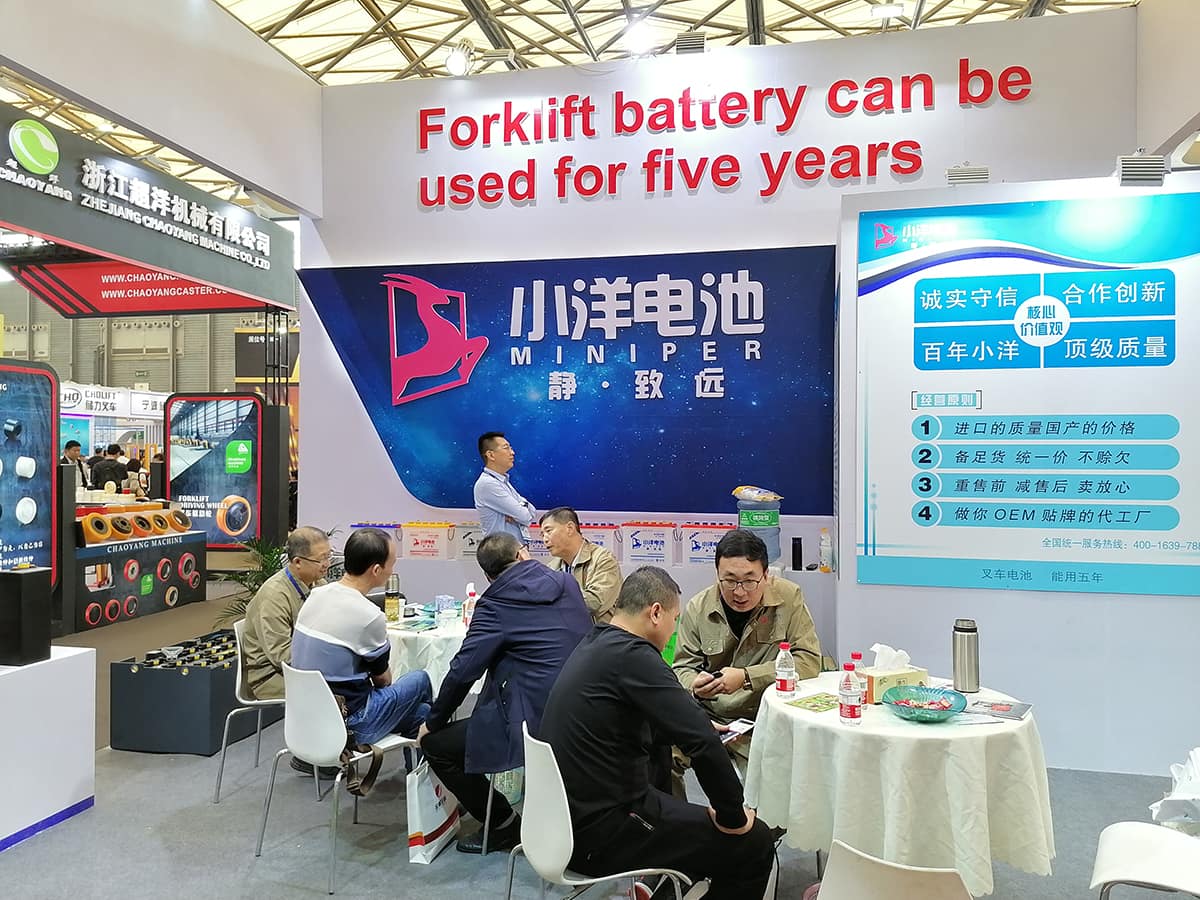 小洋电源推出能用5年的叉车电池