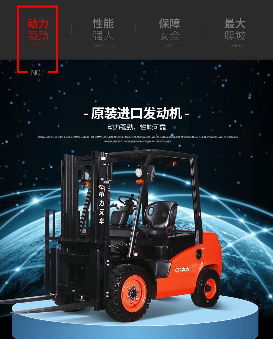 中力 2.0/2.5吨内燃叉车 CPC(Q)D20/25T8