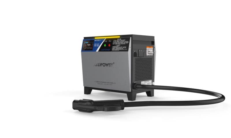 爱普拉携新品锂电充电机亮相2020广州物流展