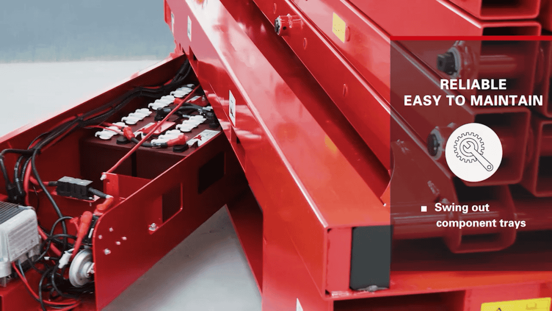 点击放大 临工AS1413E电动剪叉式高空作业车,赢得用户好评