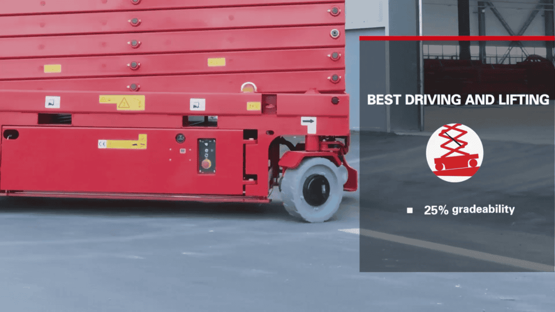 点击放大 临工AS1413E电动剪叉式高空作业车,赢得用户好评