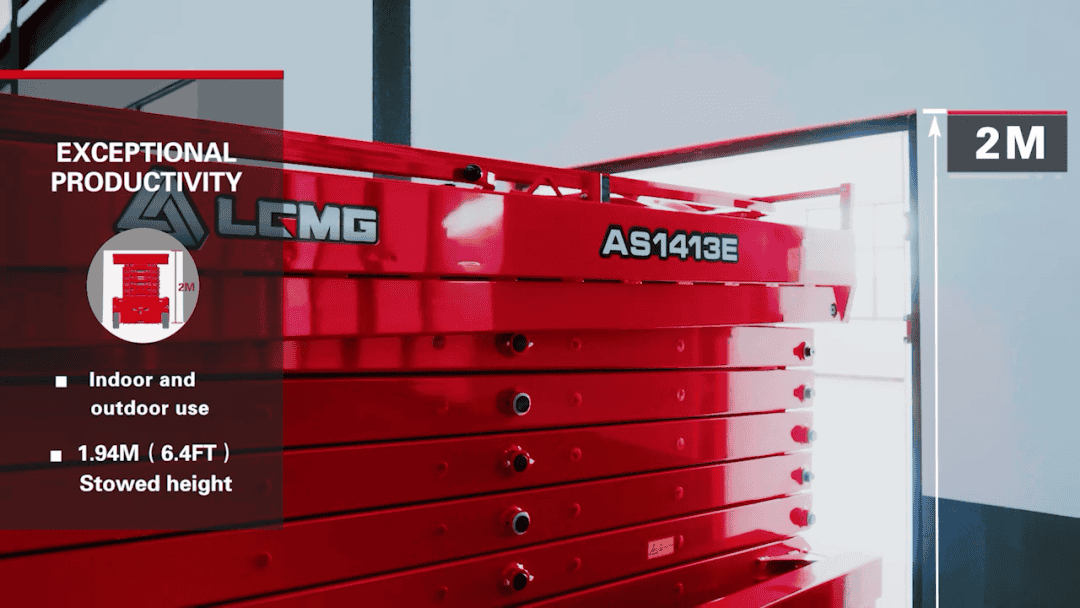 临工AS1413E电动剪叉式高空作业车,赢得用户好评