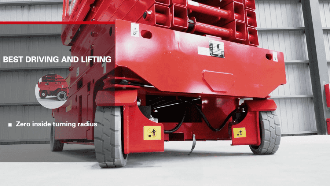 点击放大 临工AS1413E电动剪叉式高空作业车,赢得用户好评