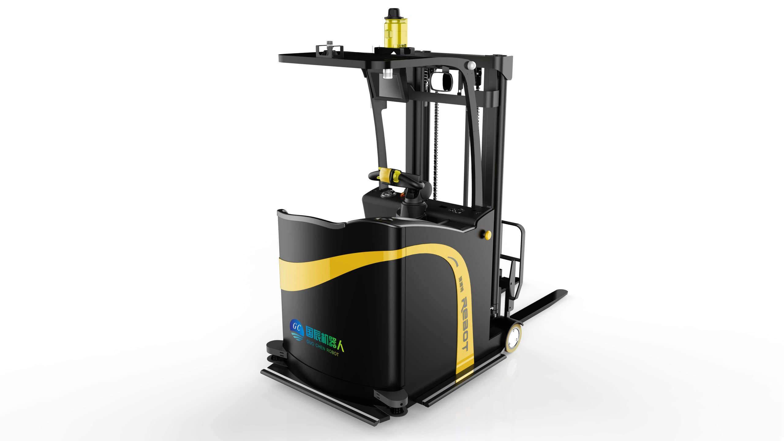 无人叉车在立体仓库中如何作业？