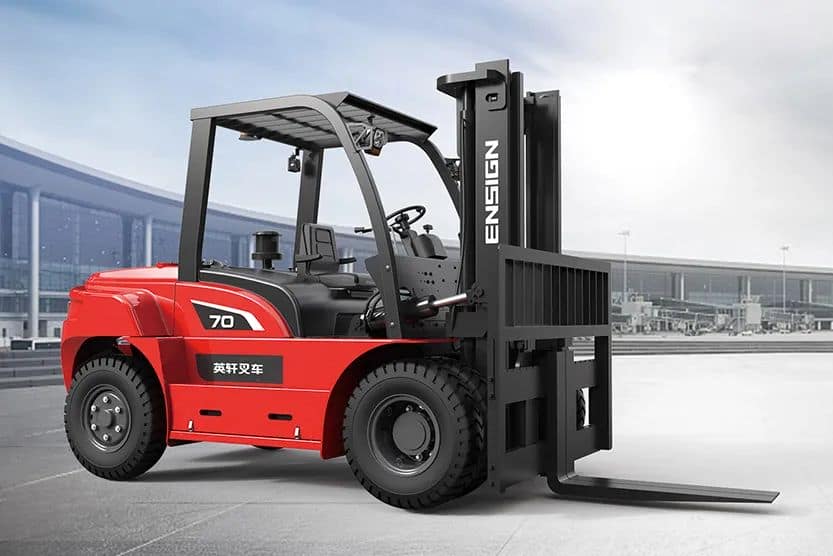 超强动力·刚劲沉稳 | 英轩叉车再迎批量订单