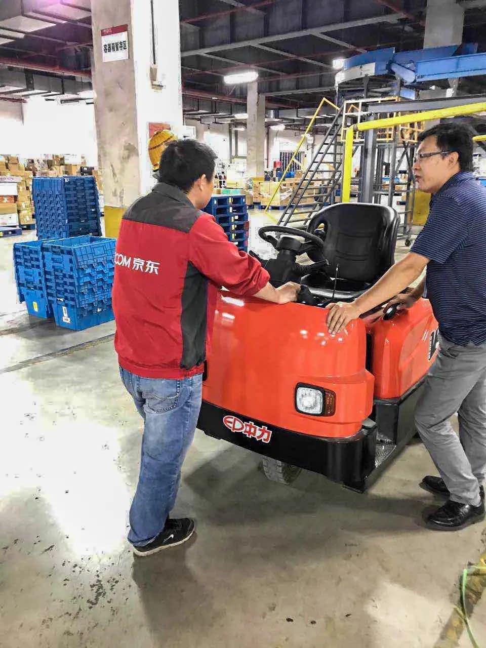 中力叉车与京东连续数年的精诚合作之路