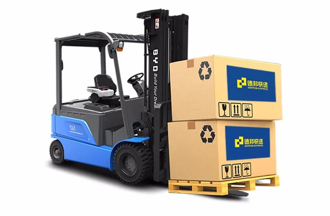 重磅！德邦快递与比亚迪叉车达成合作协议