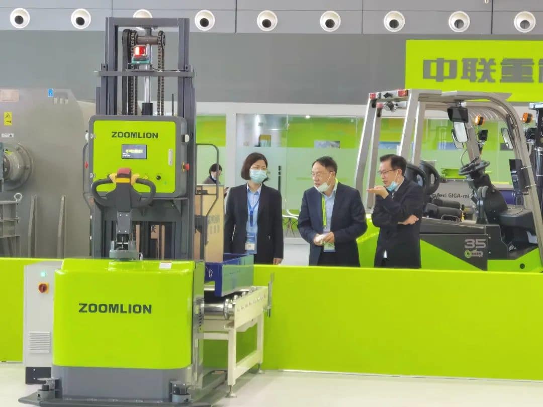 中联重科叉车亮相长沙工程机械展