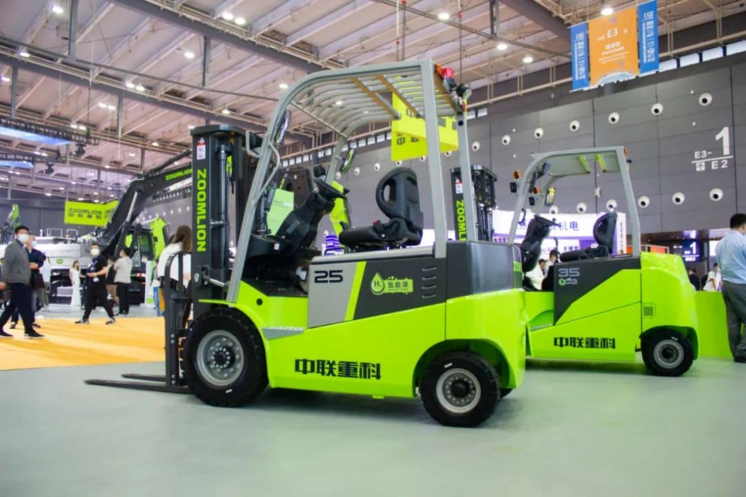 中联重科叉车亮相长沙工程机械展