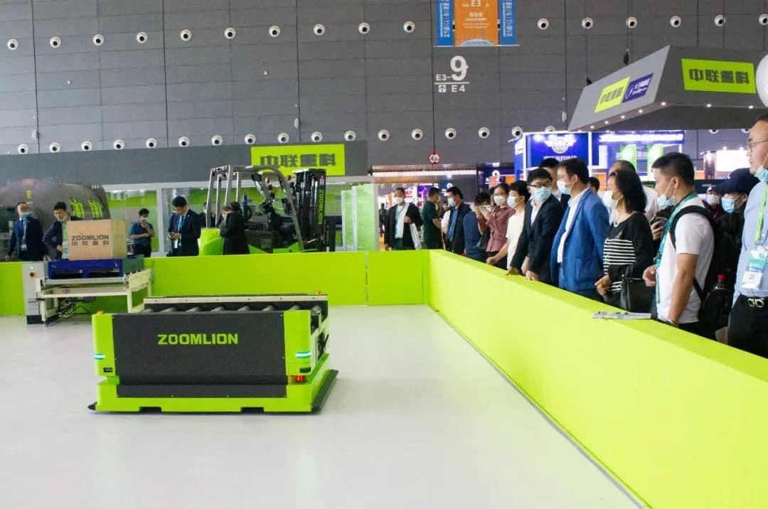 中联重科叉车亮相长沙工程机械展