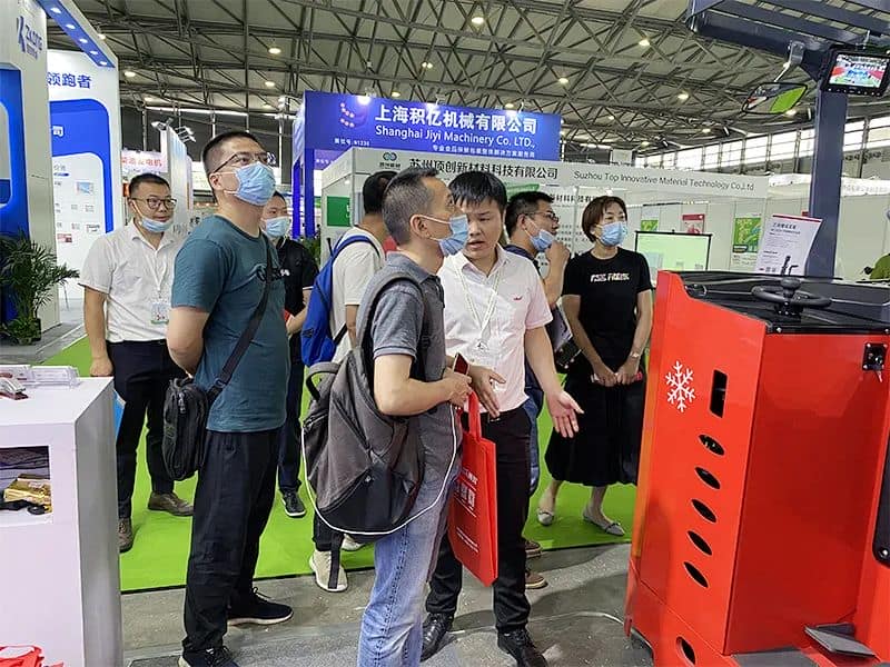 米玛叉车助力亚洲生鲜冷链展，递送健康新生活