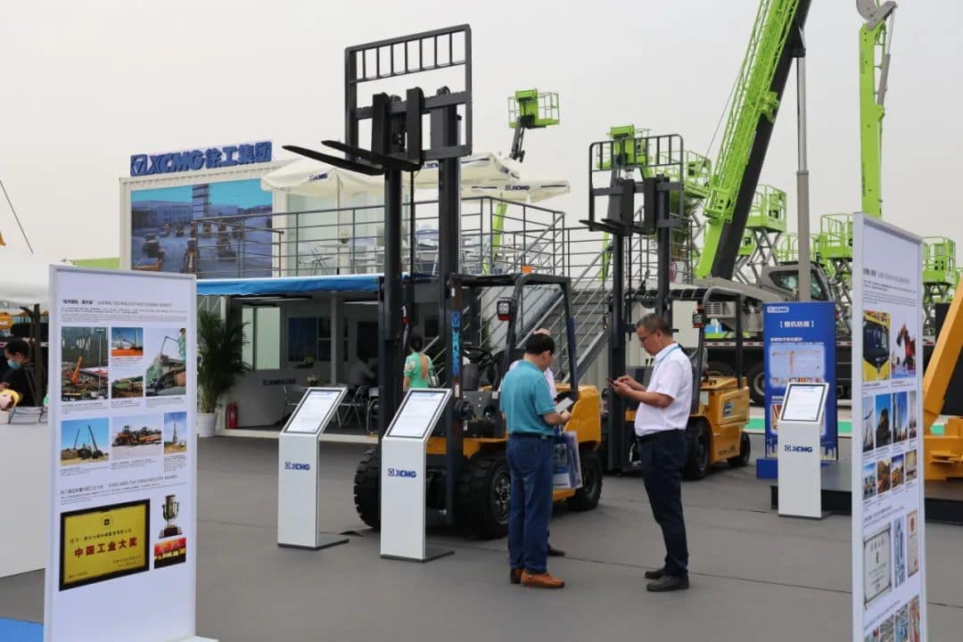 高端相聚,品质相守—徐工叉车旋风席卷行业展会