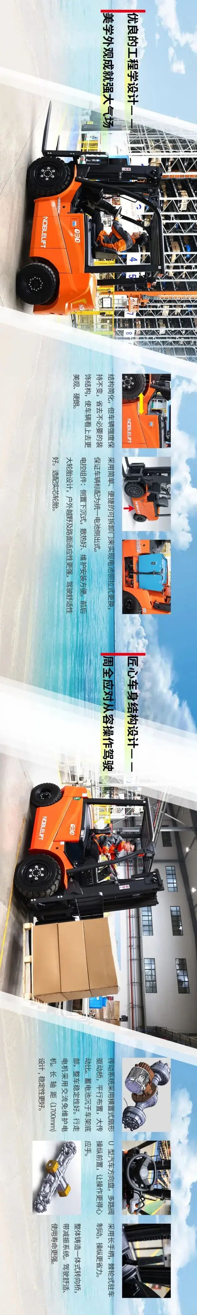 诺力FE4P30Q-Li油换电叉车燃擎上市