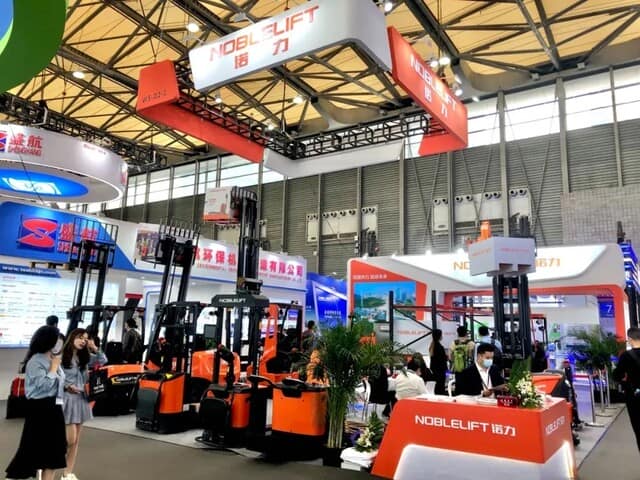 诺力集团全新的品牌形象亮相CeMAT展会