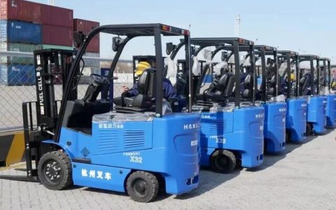 天津氢能产业示范区成功交付首批氢燃料叉车