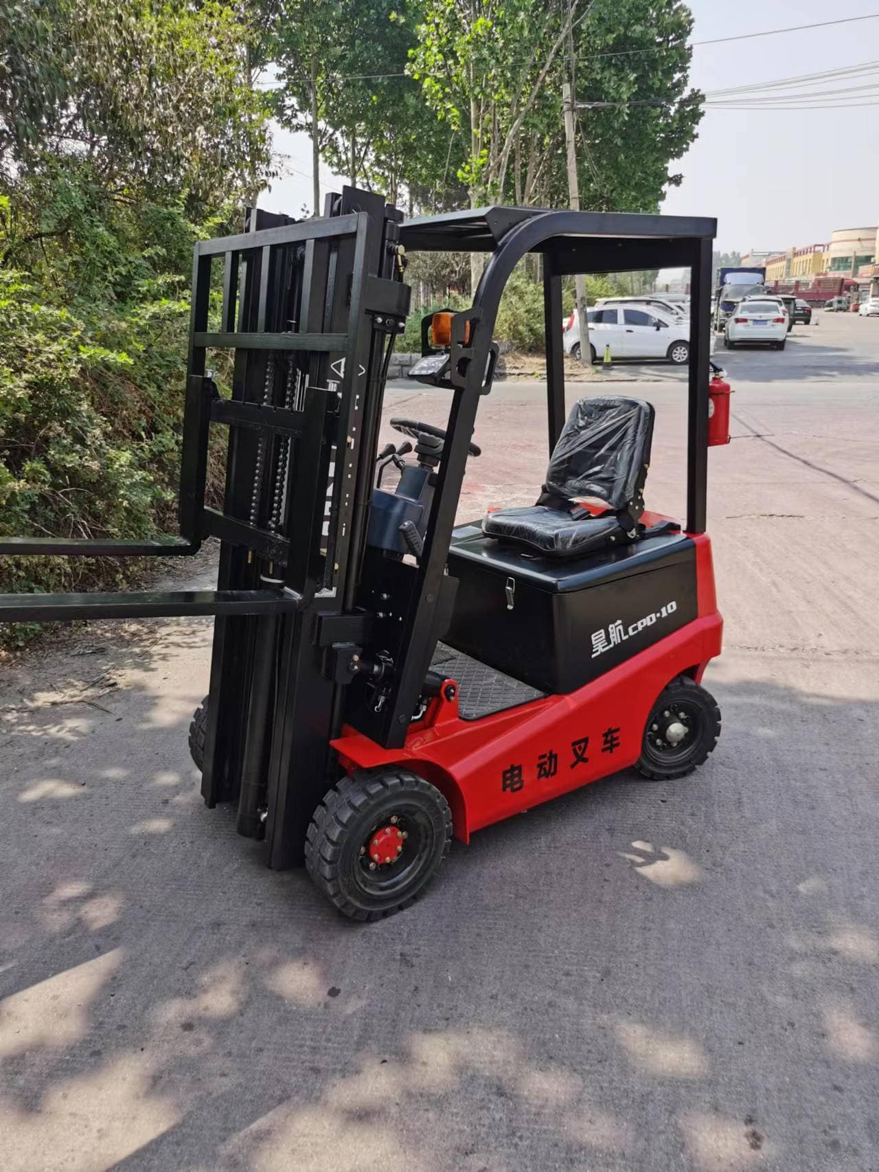 新能源电动叉车车型及图片（昊航电动叉车）