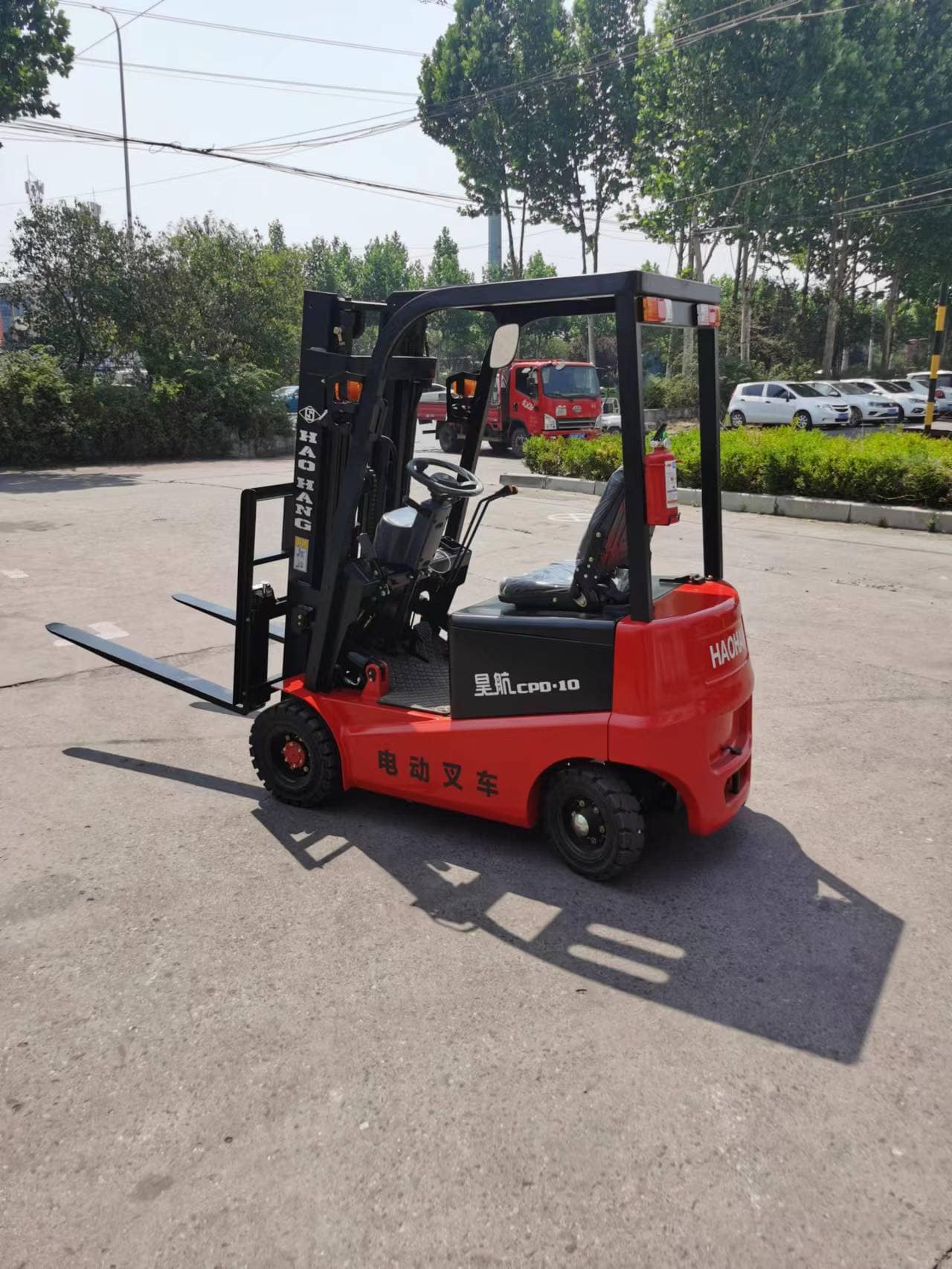 新能源电动叉车车型及图片（昊航电动叉车）