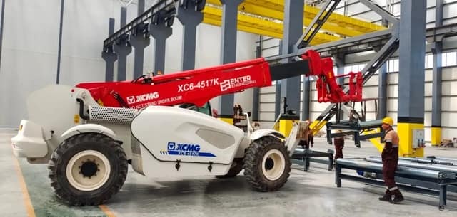 徐工XC6-4517K伸缩臂叉车批量征战海外市场