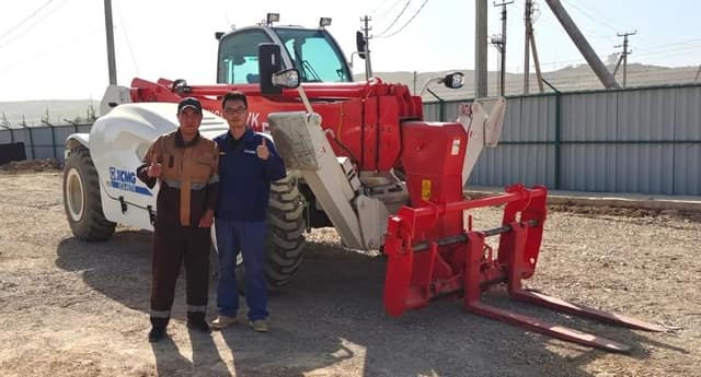 徐工XC6-4517K伸缩臂叉车批量征战海外市场