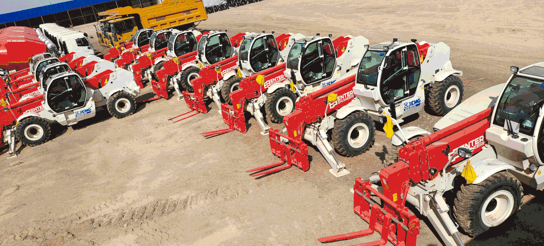 徐工XC6-4517K伸缩臂叉车批量征战海外市场