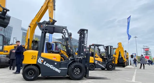 俄罗斯BAUMA CTT2022展会∣柳工叉车彰显硬实力