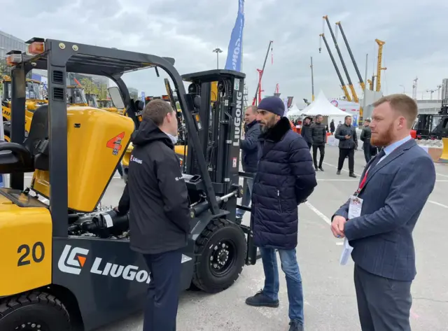 俄罗斯BAUMA CTT2022展会∣柳工叉车彰显硬实力