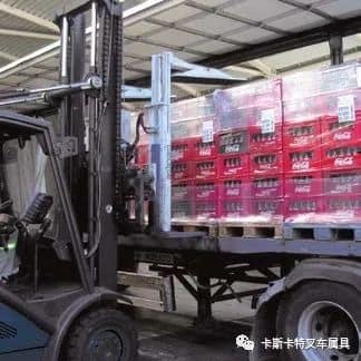 卡斯卡特叉车属具在饮料行业的应用