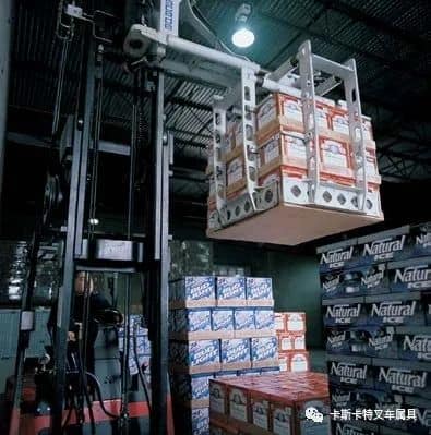 卡斯卡特叉车属具在饮料行业的应用
