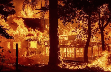 点赞!男子与叉车默契配合灭火,面对火灾头脑清晰有多重要?