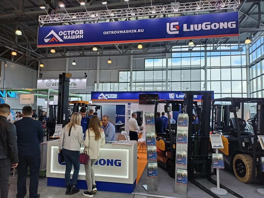 柳工叉车新品亮相莫斯科"CeMAT Russia 2022"展