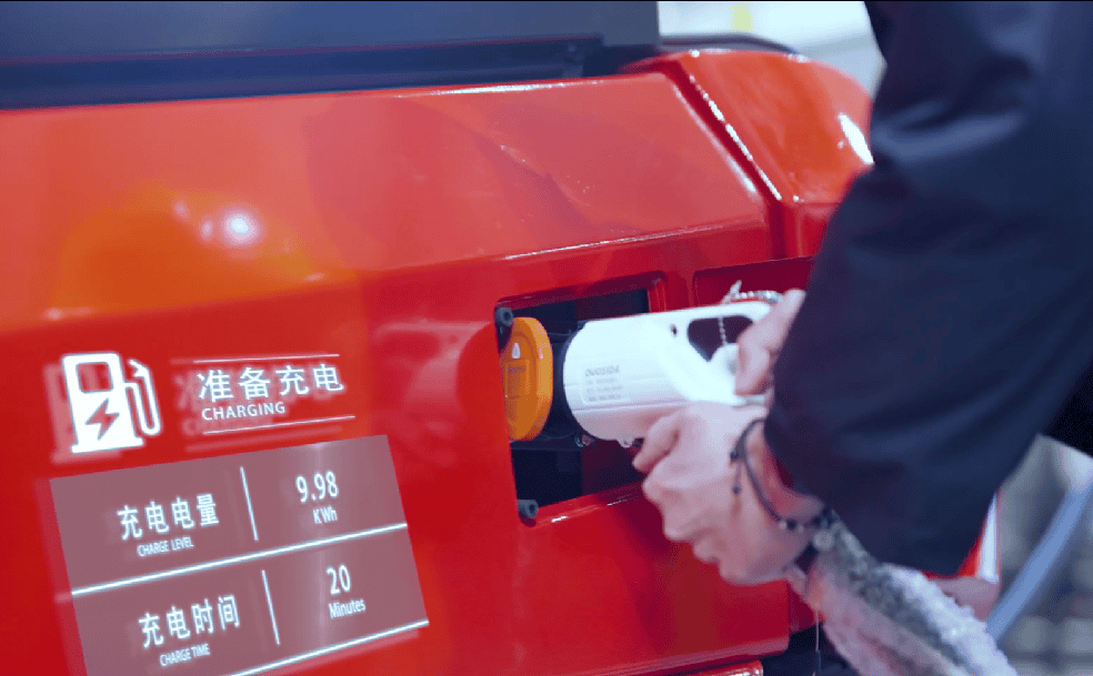 三一首批C6新品电动叉车批量交付，引爆行业新升级！