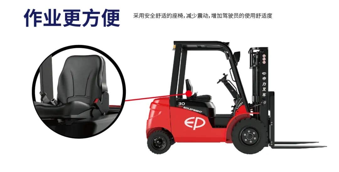 中力第三代锂电叉车上市,重塑叉车市场!