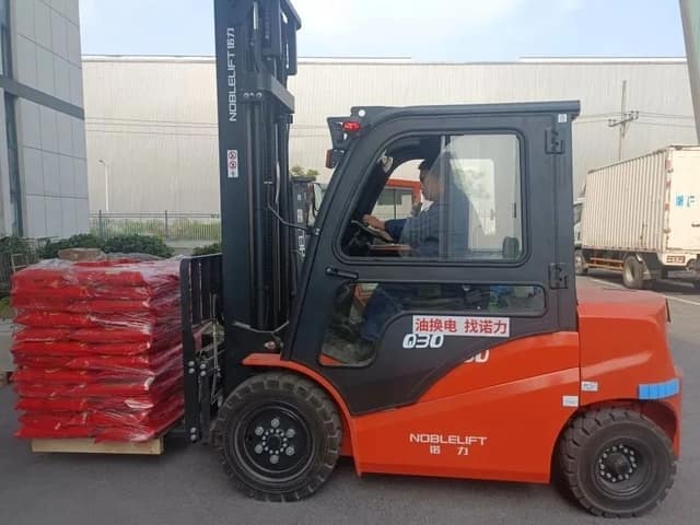 诺力 | 嘉兴地区首批老旧柴油叉车淘汰换新顺利完成